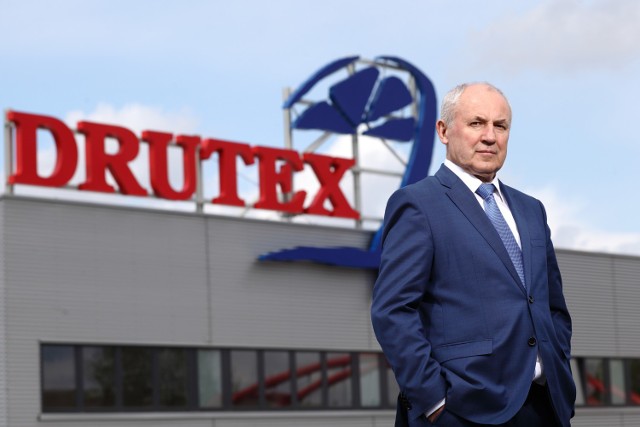 Leszek Gierszewski, prezes firmy Drutex z Bytowa