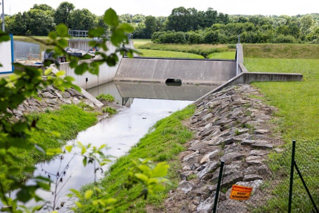 Bieżanow, zbiornik retencyjny