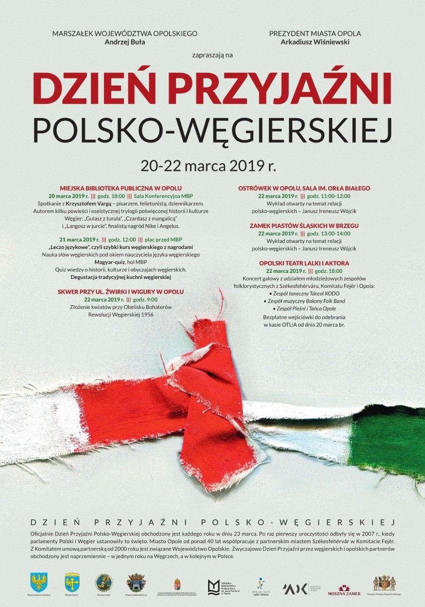 Dzień Przyjaźni Polsko-Węgierskiej 

W piątek o 18.00 w...
