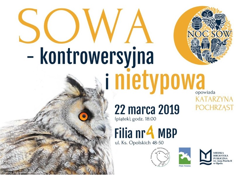 Ogólnopolska akcja „Noc Sów 2019” to wydarzenie edukacyjne...