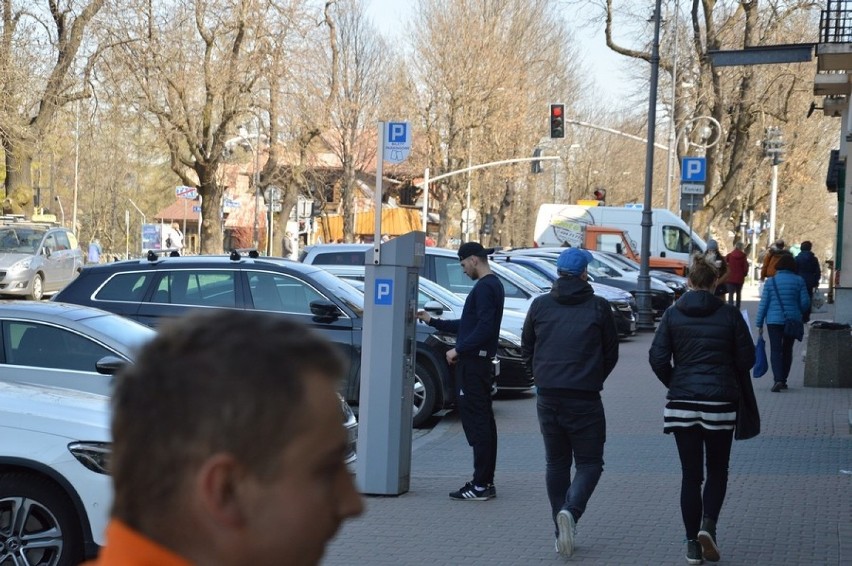 To na tym parkingu przy ulicy Kościuszki w Zakopanem doszło...