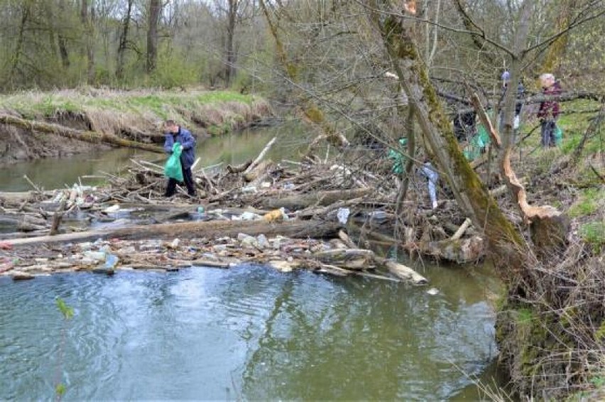 Więźniowie z Zakładu Karnego z Uherzec Mineralnych posprzątali rezerwat [ZDJĘCIA]