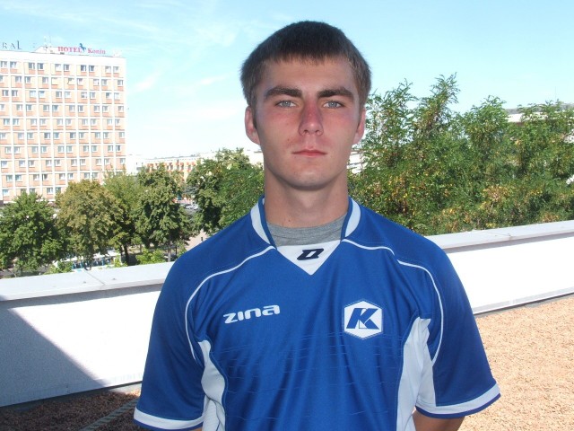 Przemysław Skibiszewski w meczu ze Zrywem zdobył cztery bramki dla Kasztelanii