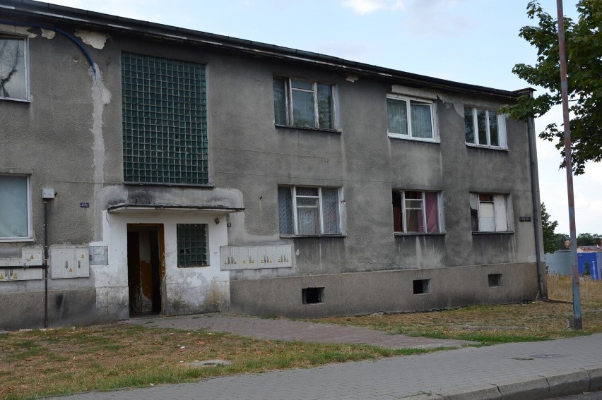 Okropne ściany i płoty w Żaganiu. Matysiaki