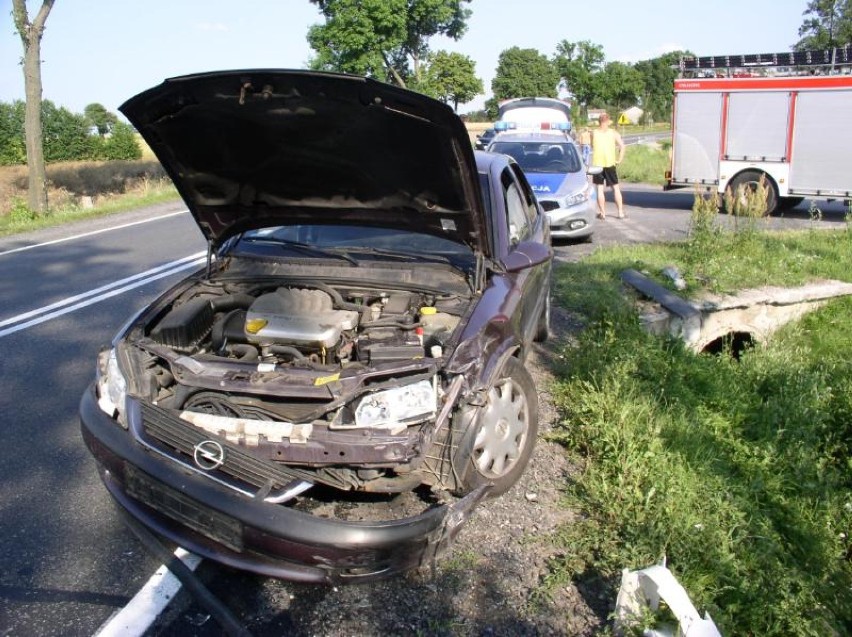 Kolizja drogowa w Krasiku w gm. Paradyż. Straty oszacowano na 20 tys. zł