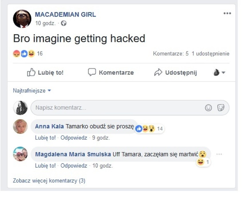 Facebookowy profil znanej szczecinianki zhakowany. Blogerka modowa Macademian Girl padła ofiarą hakerów!  