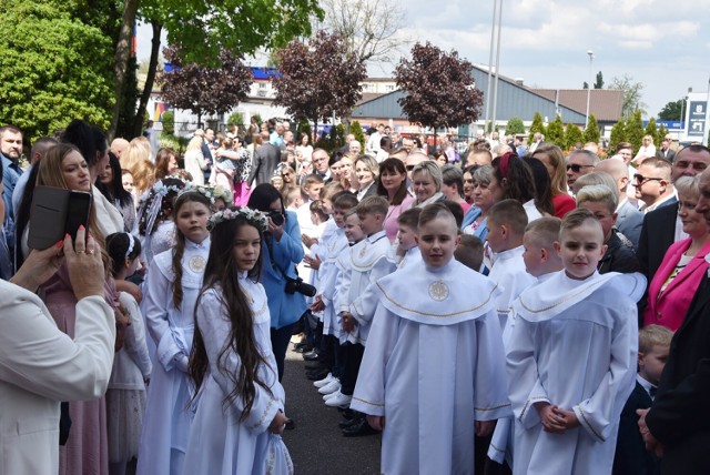 Uroczystość I Komunii Świętej w parafii pw. św. Klemensa w Głogowie