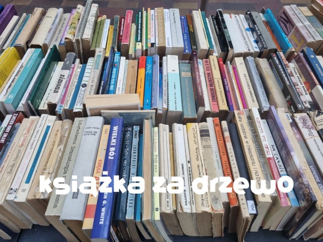 W Parku Słowackiego odbędzie się akcja "Książka za drzewo" zorganizowana przez Fundację Arka.