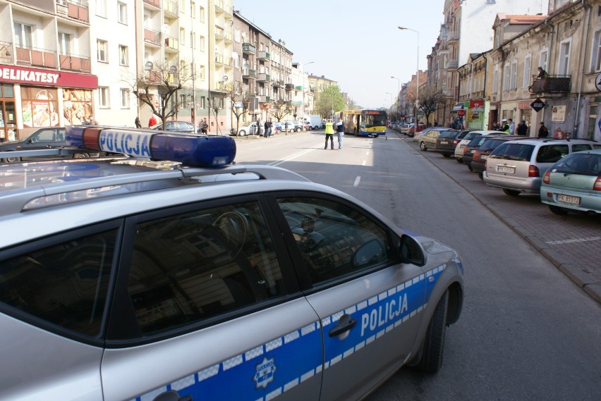 Na ulicy Górnośląskiej w Kaliszu zderzyły się autobus KLA i...