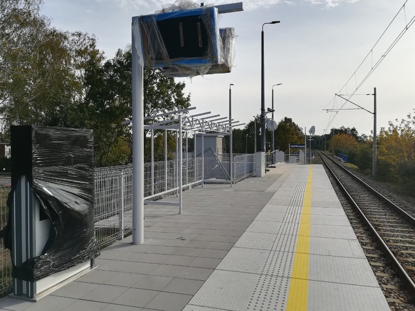 Zobacz nowe przystanki na linii kolejowej Łodż Widzew - Zgierz