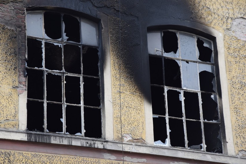 Pożar wybuchł na górnej kondygnacji budynku