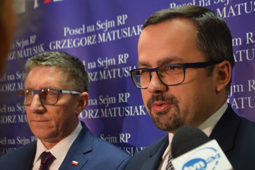 Minister Marcin Horała gościł w biurze poselskim Grzegorza...