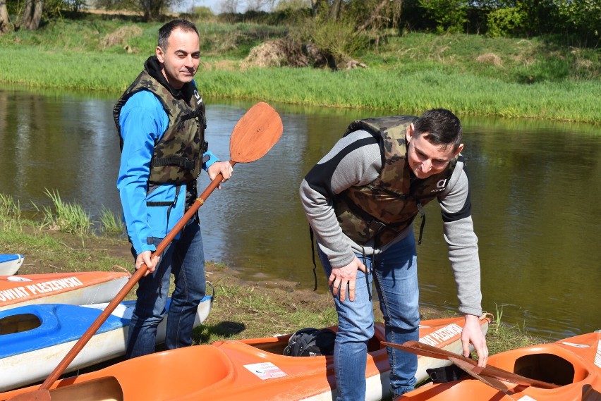 Inauguracja sezonu kajakowego w powiecie pleszewskim