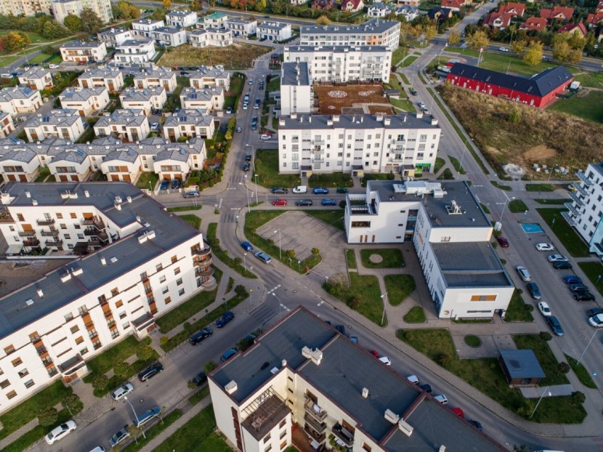 Legnickie Piekary B z lotu ptaka. Miasto pokazało zdjęcia. Robią wrażenie