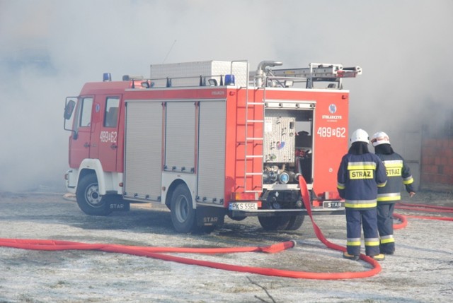 Pożar w przedszkolu w Krzywiniu, zapaliły się sadze w kominie