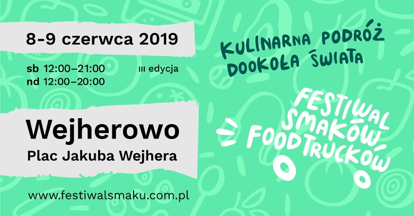 Festiwal Smaków Food Truck już 8 czerwca w Wejherowie [ZDJĘCIA]