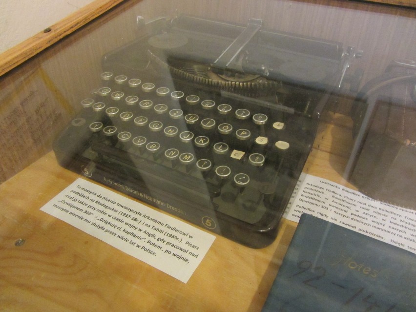 Na tej maszynie do pisania powstawał m.in. "Dywizjon 303"....