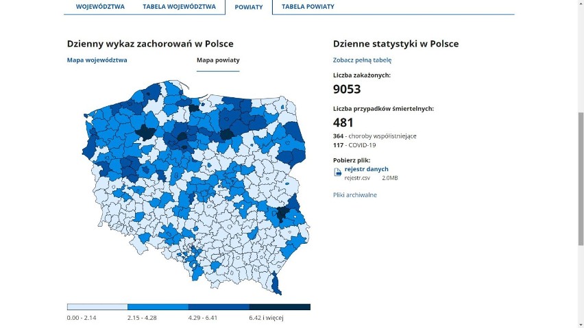 40 nowych zakażeń COVID-19 w regionie tarnowskim, 17 osób...