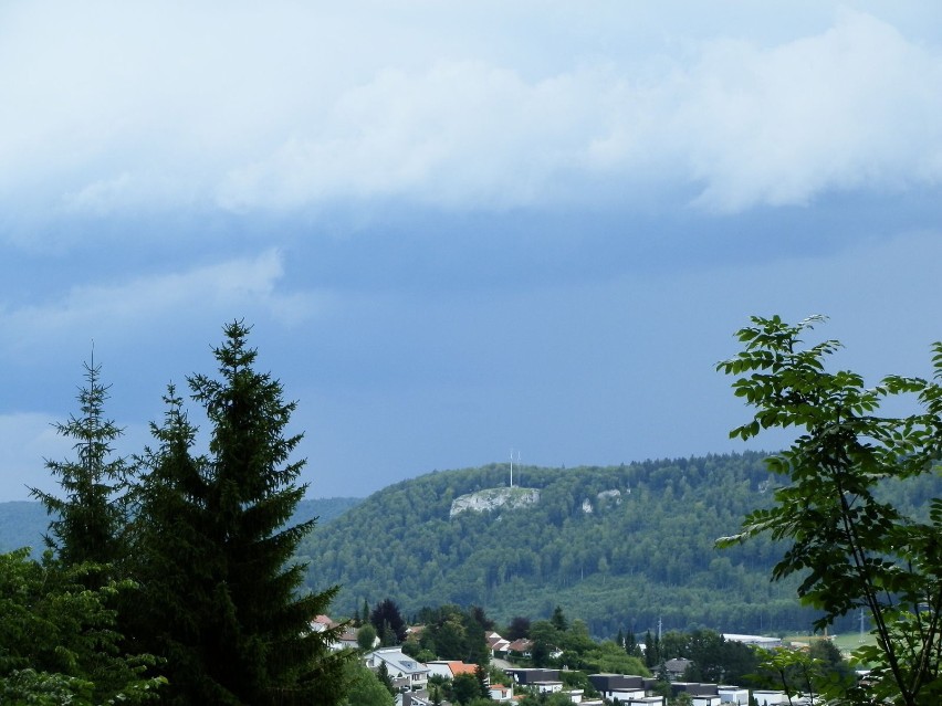 Albstadt. Zanosi się na burzę. A burze tutaj są straszne....