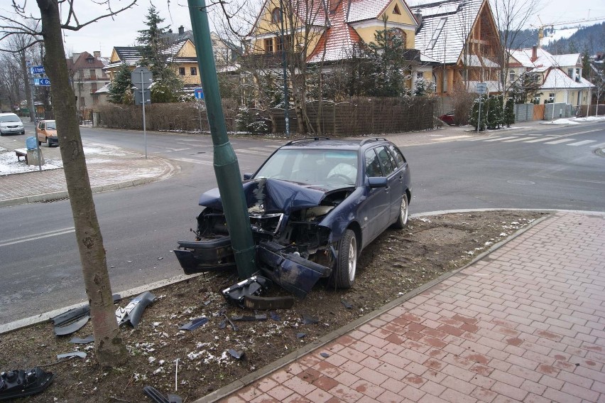 Wypadek na skrzyżowaniu ulic Tetmajera i Grunwaldzkiej w...