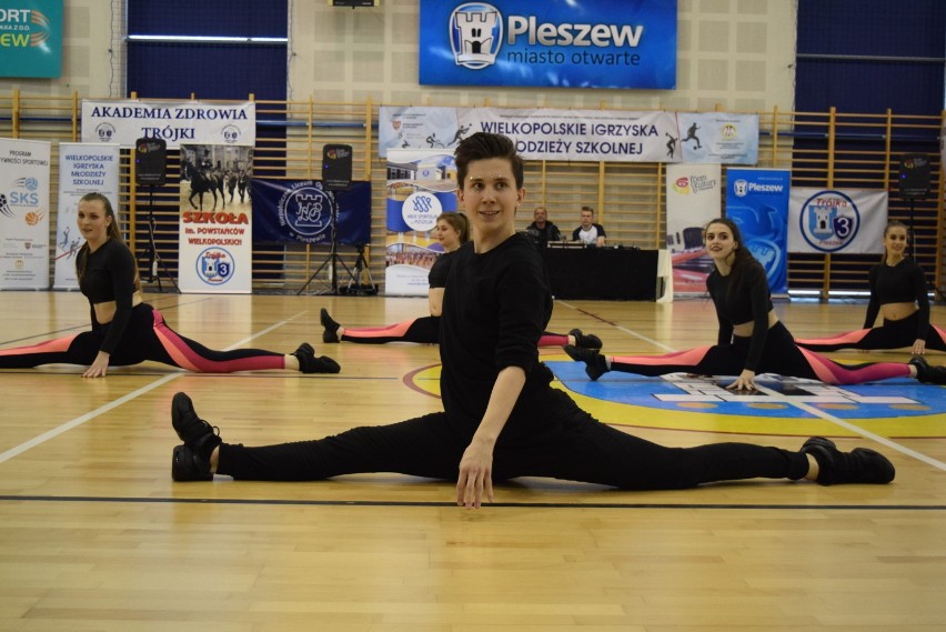 Finał I Ligi w ramach XIX Wielkopolskich Igrzysk Młodzieży Szkolnej w Aerobiku Grupowym w Pleszewie