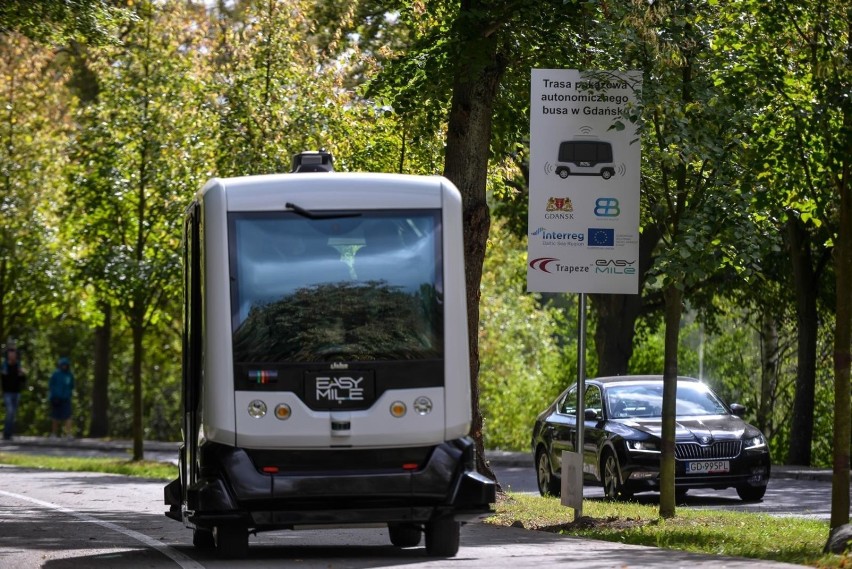 W Gdańsku testowany jest autonomiczny pojazd sterowany przez...
