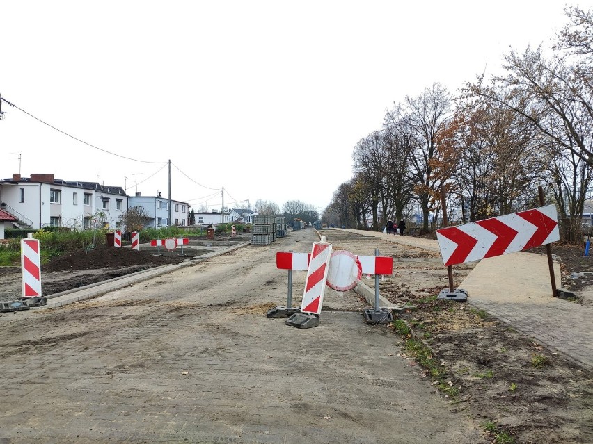 Kościan. Trwa przebudowa ulicy Towarowej