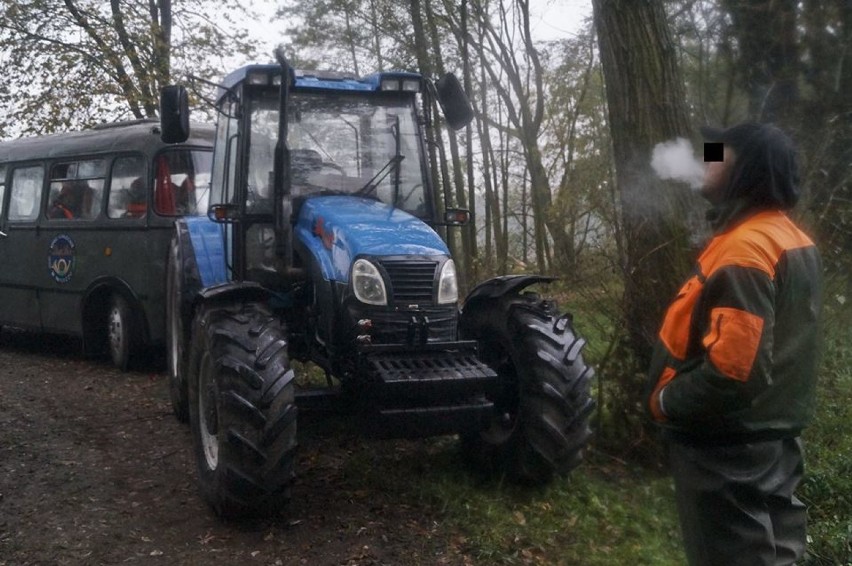 Ekolodzy z Poznania zablokowali polowanie pod Miliczem! [FOTO]