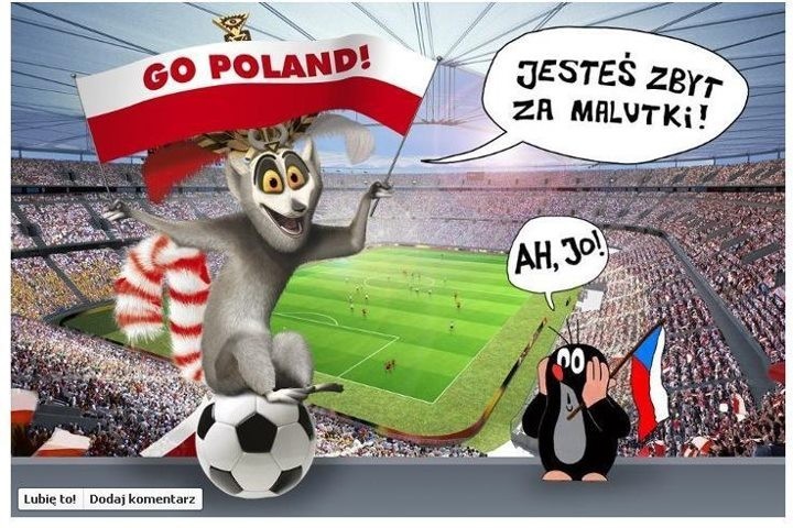 EURO: Polska-Czechy: internauci gotowi na sobotni bój [ZDJĘCIA]