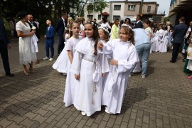 I Komunia Święta w parafii św. Józefa w Lesznie 2023. Ponad setka dzieci  przystąpiła do sakramentu | Leszno Nasze Miasto