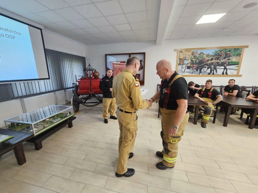 Szkolenia strażaków - ochotników pełniących funkcję...