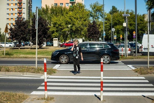 Jak mówi nam Czytelniczka, przejście dla pieszych w okolicy Kamiennej/Mierosławskiego jest jednym z wyjątkowo newralgicznych punktów w Bydgoszczy.