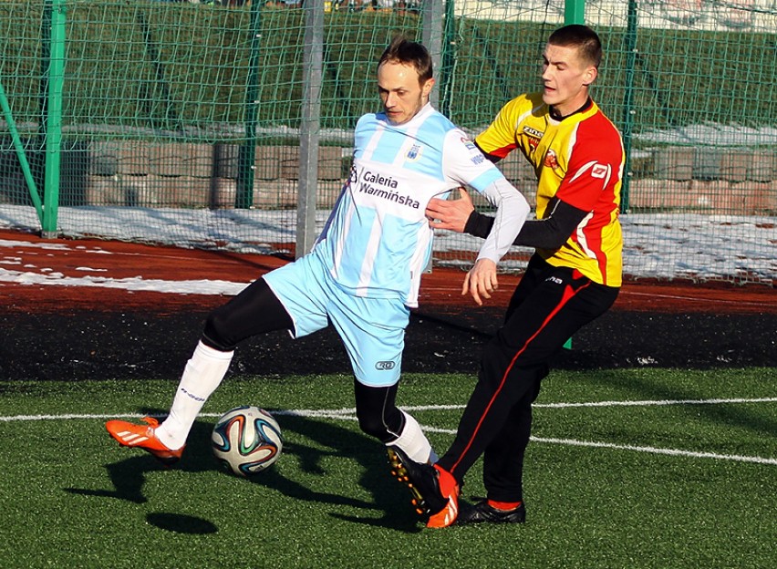 Sparingi zima 2014. Stomil Olsztyn - Znicz Pruszków 2:1 [zdjęcia]