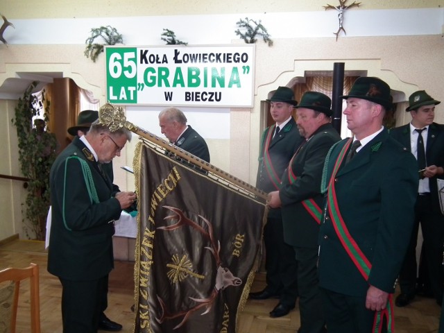 65-lecie Koła Łowieckiego Grabina w Bieczu