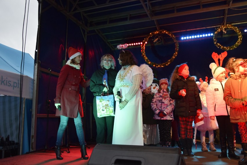 Miejska impreza świąteczna na Rynku w Skierniewicach