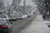 Niekorzystne warunki na drogach powiatu zawierciańskiego