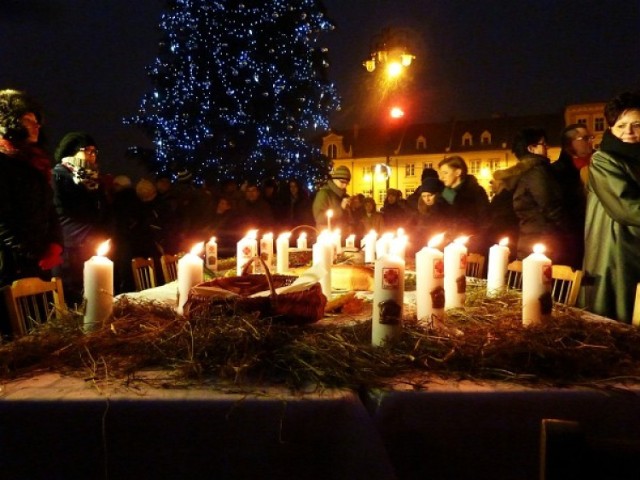 Wigilia na Starym Rynku 21 grudnia.