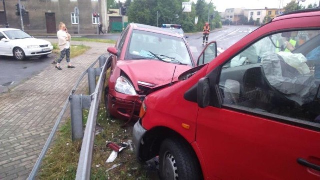 Wypadek w Pleszewie