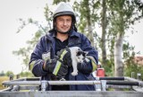 Strażacy z OSP Witnica ratowali kota, który nie mógł zejść z drzewa