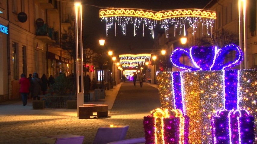 Iluminacja świąteczna w Płocku może zwyciężyć w konkursie....