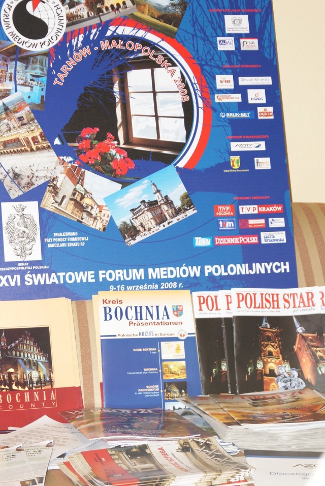 Plakat Forum z 2008 r. Fot. Henryk Czechowski