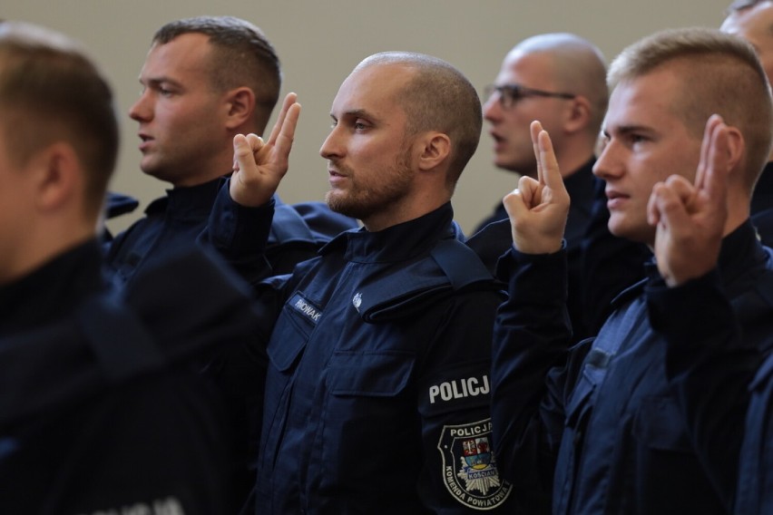 Nowi funkcjonariusze w Wielkopolsce. Dołączą również do grodziskiej policji