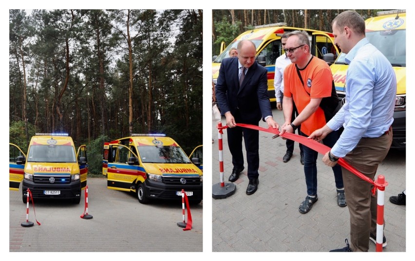 Szpital we Włocławku otrzymał nowe ambulanse na potrzeby stacji pogotowia ratunkowego [zdjęcia]