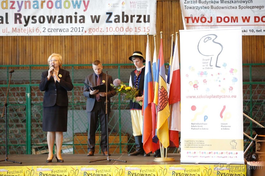 Międzynarodowy Festiwal Rysowania 2017 w Zabrzu [ZDJĘCIA]
