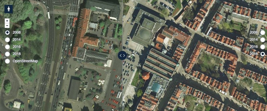 Ukośne mapy Gdańska już gotowe. Można dokładnie obejrzeć miasto i porównać zmiany jakie zaszły w ostatnich latach
