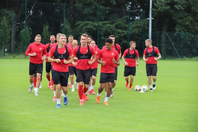 Pierwszy trening Widzewa