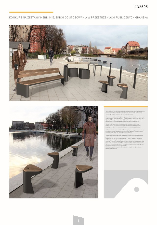 I MIEJSCE w kategorii meble dla przestrzeni współczesnych oraz modernistycznych. Projekt Małgorzaty Knobloch i Igora Wiktorowicza z Gdańska