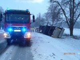 Dzisiaj na krajowej ,,11" doszło do wypadku