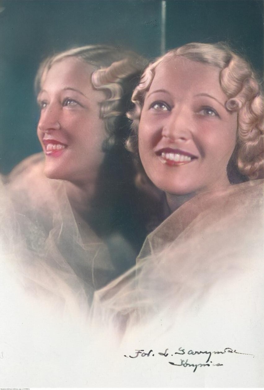 Xenia Grey - aktorka i śpiewaczka - 1937 rok