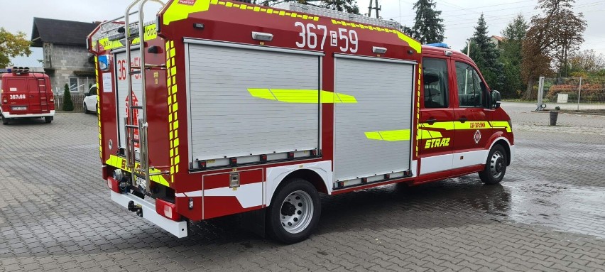 Ochotnicza Straż Pożarna w Bałyninie ma nowy wóz ratowniczo-gaśniczy